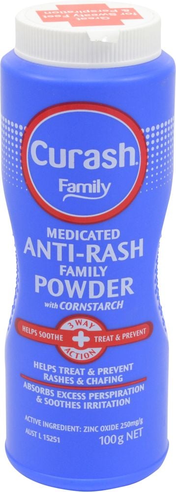Curash Medicated Family Powder 100g