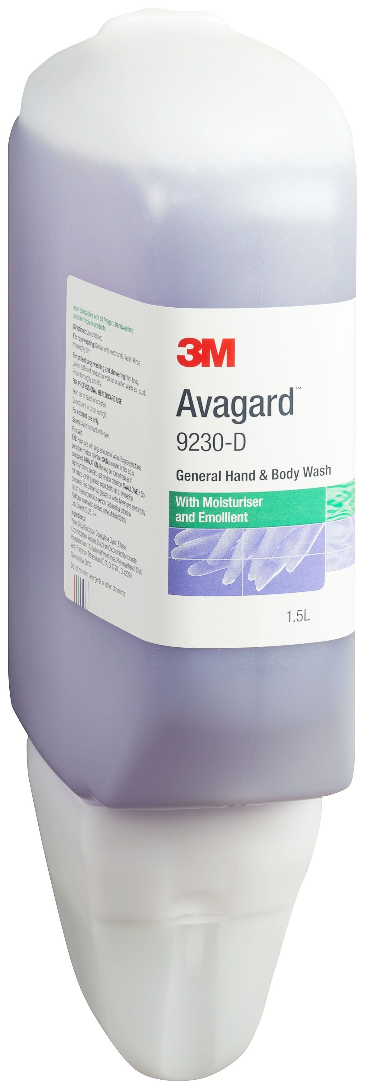 Avagard General Hand & Body Wash 1.5L