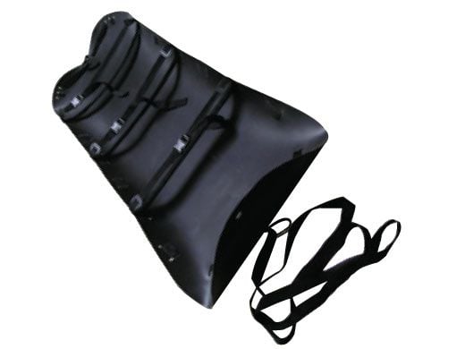 Med Sled Evacuation Stretcher with 3 Cross Straps and Tether