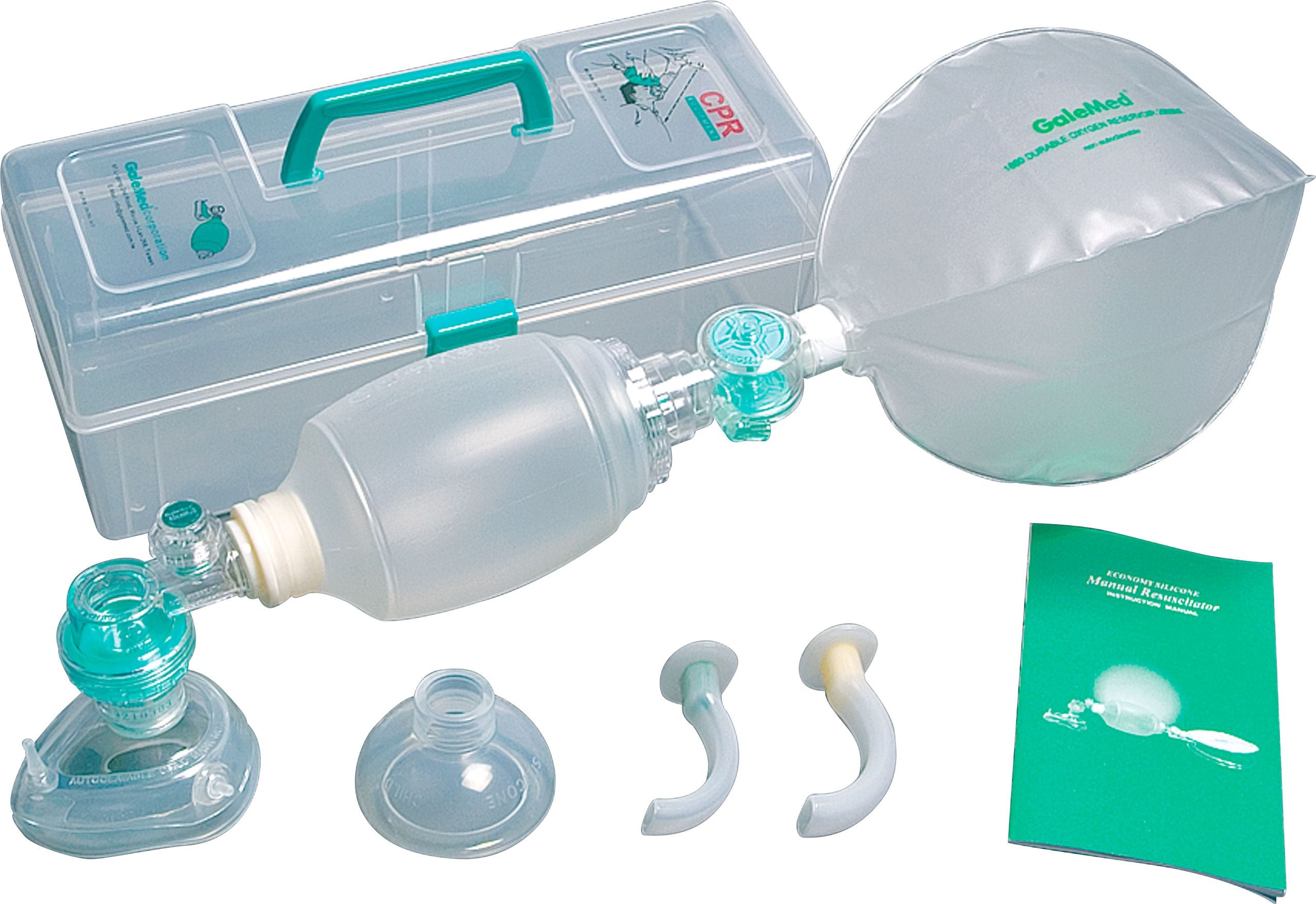 BVM Silicone Resus Set Rescu-2 Child with 2 Masks and 2 Airways
