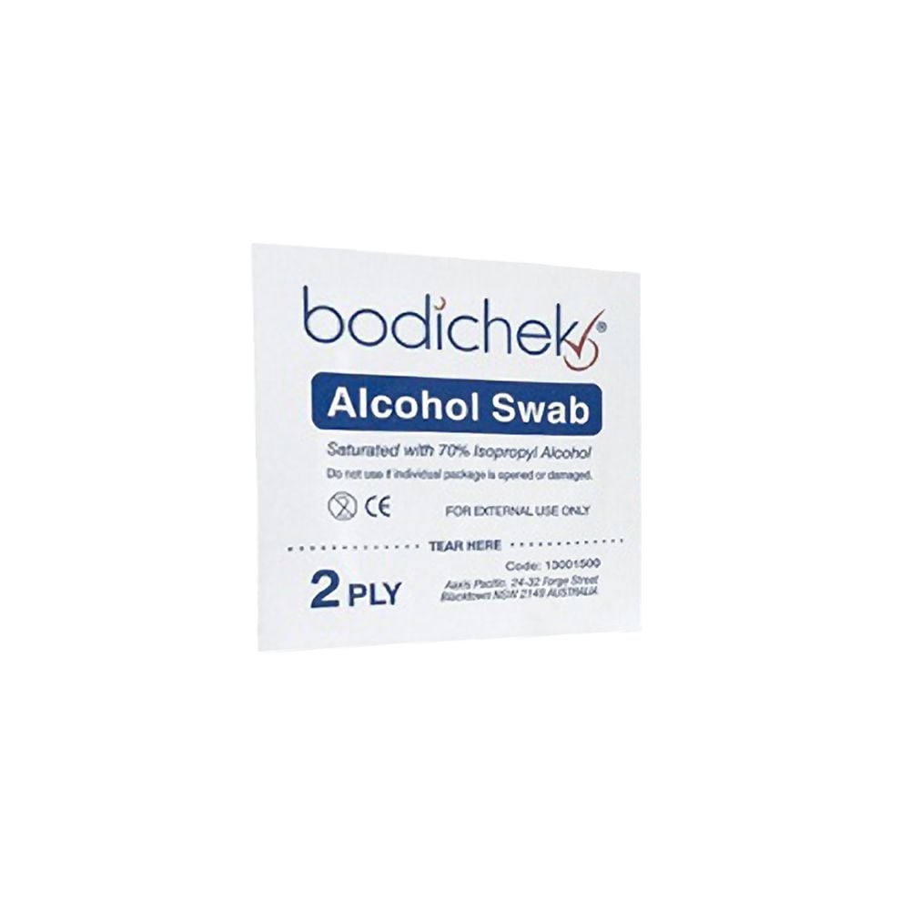 Alcohol Swabs 70% Isopropyl (Singles)