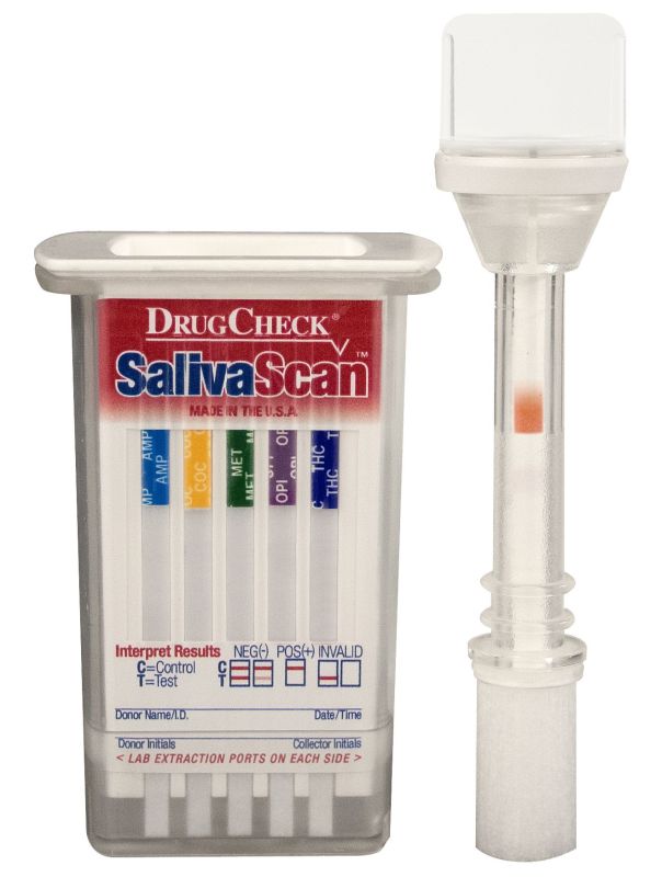 SalivaScan Oral Fluid Drug Screen - 6 Panel Test (25) - 400481 , 