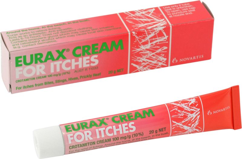 Eurax Cream 20g - Crotamiton 10% for Bites, Stings and Hives - 99254 , 