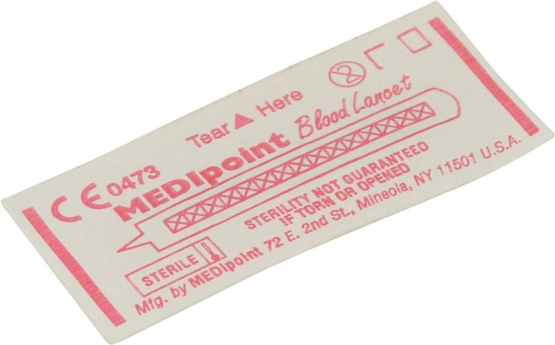 Blood Lancet Singles - Metal - 995171 , 