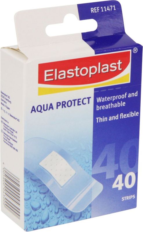 Elastoplast Waterproof Strips (40) Aqua Protect - 99813 by Elastoplast, 
