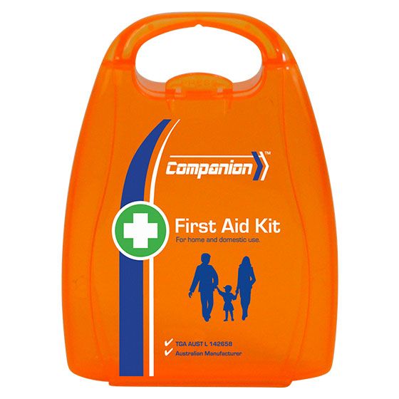 COMPANION 1 Series Plastic Personal First Aid Kit 14 x 10 x 3cm - AFAK1P by Aero Healthcare, 