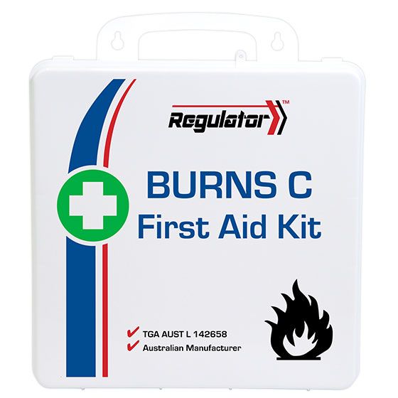 REGULATOR Burns C First Aid Kit 26 x 35.5 x 8.8cm - AFAKBNC by Aero Healthcare, 