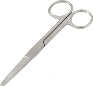 Scissors Stainless Steel 12.5cm Sharp/Blunt - 151 , 