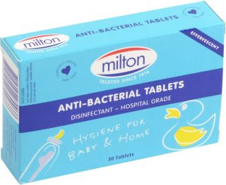 Milton Antibacterial Tabs (30) - Sanitises Utensils - 231 ,