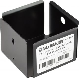 Sharps Bracket Metal Tray to suit 1.4L Sharps Container - 305451 , 