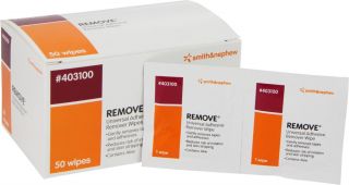 Remove Adhesive Remover Skin Wipes (50) - 403100 ,