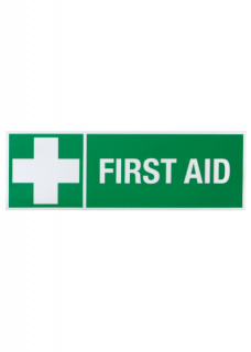 First Aid and Cross Reflective Sticker - 4349 , 