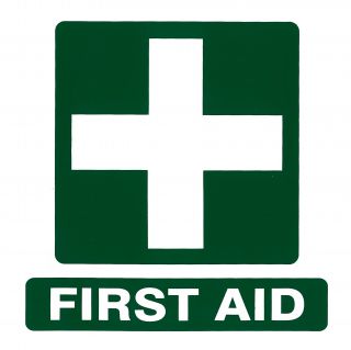 Sticker - Vinyl First Aid 50 x 50mm - 480010 , 