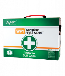 WP1 Workplace First Aid Kit - Soft Case by Trafalgar - 876476 , 
