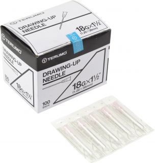 Needle 18g x 1.5" (38mm) (100) Blunt Drawing Needle - 99084 , 