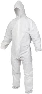 Overalls Disposable White Singles - 99184 , 