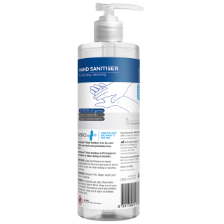 AEROCLEANSE 70% Alcohol Hand Sanitiser Pump Bottle 1L - ACG1000 , 