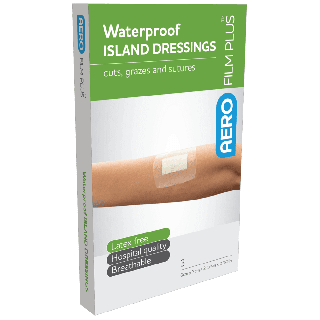 AEROFILM PLUS Waterproof Island Dressing 6 x 7cm Box/3 (GST FREE) - AFPW0063 , 