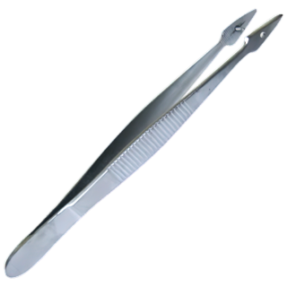 AEROINSTRUMENTS Stainless Steel Fine Forceps with Pin 13cm - AFP13 ,