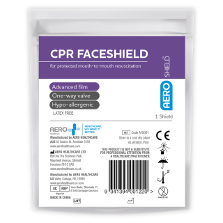 AEROSHIELD Disposable Face Shield (GST Free) - AFS001 ,