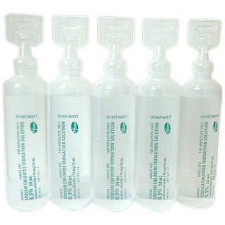 Sodium Chloride Eyewash Ampoule 30mL Box/30 - AW30 , 