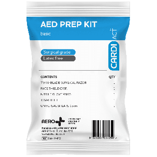 CARDIACT AED Basic Prep Kit 12.5 x 20.5cm - CA-PK2 ,