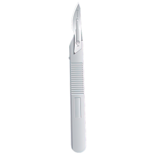 AEROINSTRUMENTS Sterile No 24 Scalpel Blade & Handle - CH2871 ,
