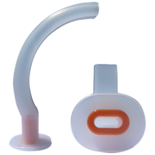 #4 Adult Disposable Guedel Airway 100mm (Red) - GAB1004 ,