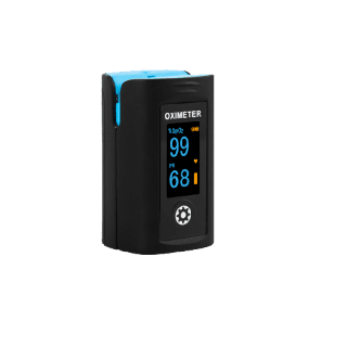 Lux Black Finger Pulse Oximeter - ASPOX1 , 