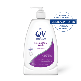 QV Dermcare Eczema Daily Wash With Ceramides - 350ml - 11906 ,