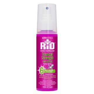 Rid Tropical Strength + Antiseptic Insect Repellent - Rid Tropical Strength + Antiseptic Insect Repellent , 