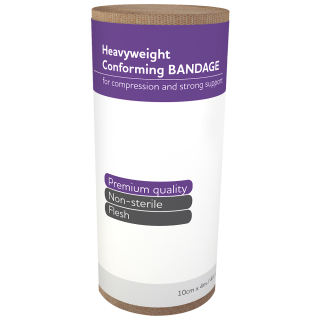 AEROFORM Heavyweight Conforming Bandage 10cm x 4M Wrap/12 - AFH100 ,