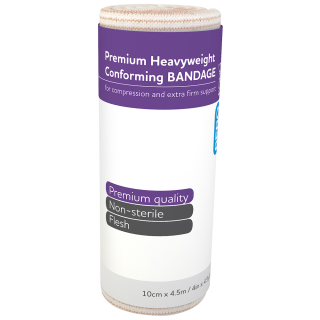 AEROFORM Premium Heavyweight Conforming 10cm x 4.5M Wrap/12 - AFHP100 ,