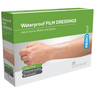 AEROFILM Waterproof Film Dressing 6 x 7cm Box/20 (GST FREE) - AFW00620 , 