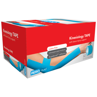 AEROPLAST Kinesiology Tape 5cm x 5M Box/12 - APKT50 ,