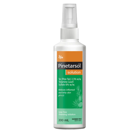 Pinetarsol Solution Shower Pack 200mL - Pine Tar Cleanser - 11759 by Pinetarsol,