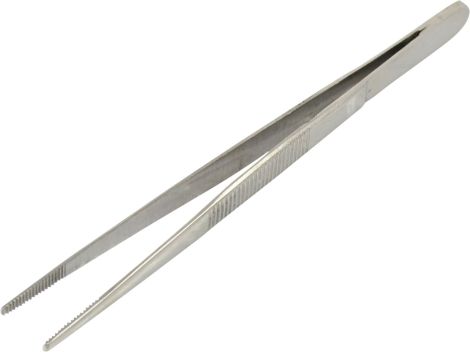 Forcep Dressing Block Blunt Stainless Steel 12.5CM - 185 , 
