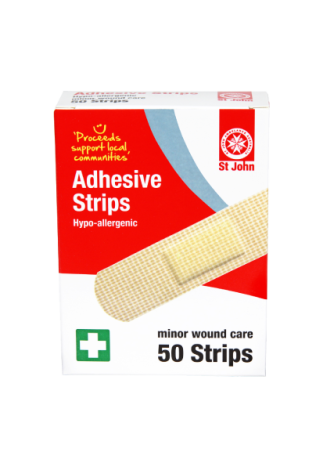 St John Plastic Bandage Strips 50s - 2230 by St John Ambulance, 