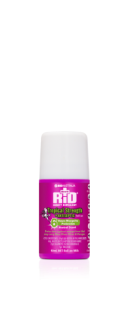 Rid Tropical Strength + Antiseptic Insect Repellent Roll-on - 60ml - 418060 by RID, 