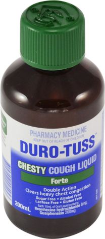 Durotuss Chesty Forte 200ml Cough Medicine - 450007 ,