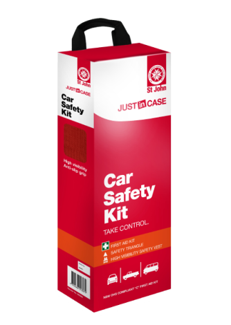 St John Car Safety First Aid Kit - 600203 by St John Ambulance, 
