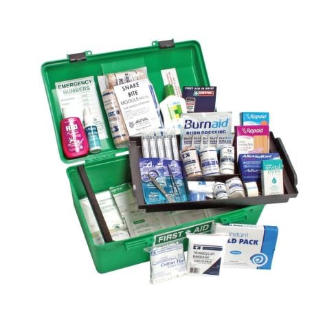 4WD Camping Kit in a Portable Large Plastic Container (LPCE) - 95060 by Alpha First Aid,