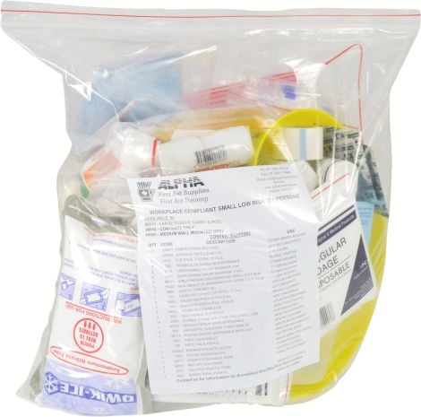 Low Risk Workplace Kit Contents only/Refill Pack 30+ - 98010 , 