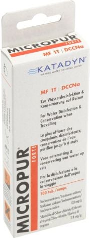Micropur Forte Water Purification Tablets (100) - 99808 , 