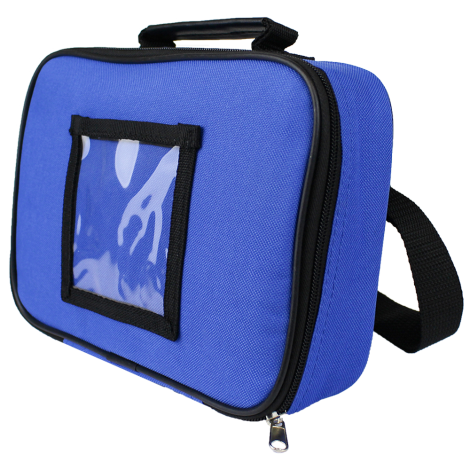 AEROBAG Medium Blue First Aid Bag 24 x 18 x 7cm - ABMB01 by Aero Healthcare, 