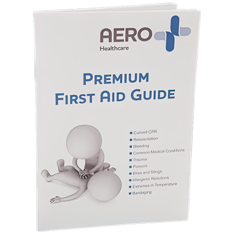 AEROGUIDE First Aid Booklet - AGB001 by Aero Healthcare,
