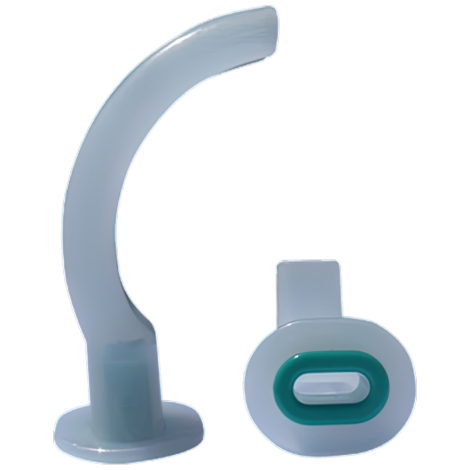 #2 Small Disposable Guedel Airway 80mm (Green) - GAB1002 ,