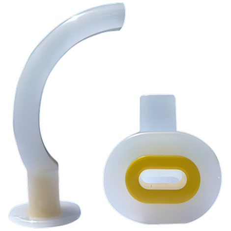 #3 Adult Disposable Guedel Airway 90mm (Yellow) - GAB1003 ,