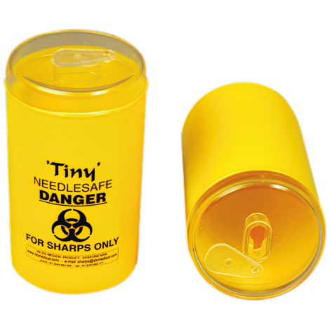 AEROHAZARD Needle Disposal Unit 200mL - ND200 by Aero Healthcare,