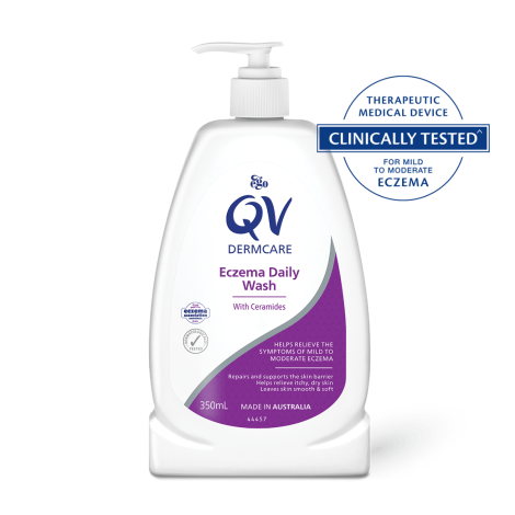 QV Dermcare Eczema Daily Wash With Ceramides - 350ml - 11906 by QV, 